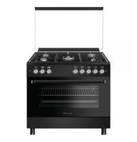 فرن غاز جنرال جولدن 90*60 سم 5 عيون ستيل منصب عادي...