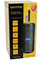 سماعه ومكبر صوت محمول قابل لإعادة الشحن من كريبتون