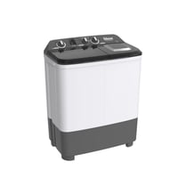 غسالة جبسون حوضين 7 كيلو غطاء أسود