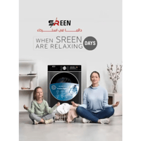 غسالة SEREEN تنشيف 10 كيلو تنشيف 100% 16 برنامج مح...