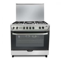 فرن هام 5 عيون غاز 60*90 استيل أمان كامل