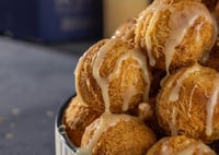 كرات الكنافة المخبوزة