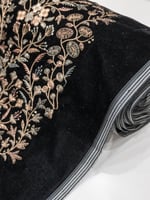 مخمل مطرز ( عرض واحد )