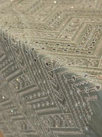 قماش رويال كريستال المطرز