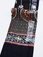 لينن مطرز على ترتر