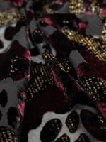 مخمل شيفون بلمعه ذهبيه ،