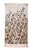 طقم ثلاث شراشف صلاة مربعه ( ملون ) مع سجاد