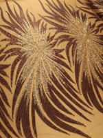 تل مطرز مشغو شك بالخرز والترتر