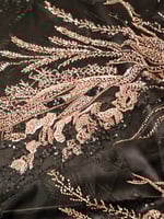 تل مطرز مشغو شك بالخرز والترتر