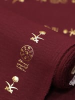 قماش كريب بطبعات يوم التأسيس