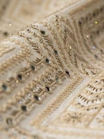 قماش رويال كريستال المطرز