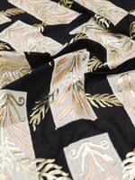 لنن مطرز مشغول على ترتر