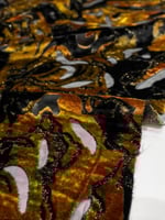 مخمل شيفون بلمعه ذهبيه