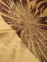 تل مطرز مشغو شك بالخرز والترتر