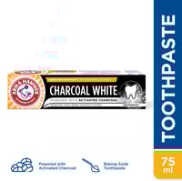 ارم اند هامر معجون أسنان مبيض بالفحم 75 مل