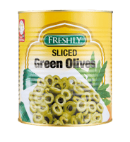 شرائح زيتون اخضر فرشلي 3000 غ