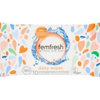 فيم فريش مناديل يومية للمناطق الحميمية 10 مناديل