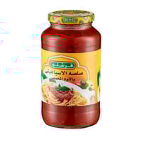 صلصة الاسباغتي بالثوم المحمص فرشلي 24 اونز