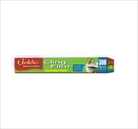 .Golden Cling film 30 cm / 300 sq.ft