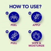 نير شرائح شمعية لإزالة الشعر بجوز الهند 20 شريحة