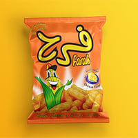 فرح منتفخات الذرة جبن 20 غ