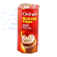 كاسات الكيك بيضاء أورينكس