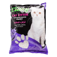 تراب قطط معطر باللافندر كيوتي 20 رطل