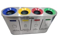 حاوية اعادة تدوير 4 منافذ