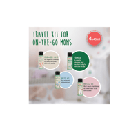 مجموعة سفر للأطفال نباتية طبيعية بيجون 45 مل