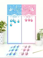 ضيافة متكاملة لحفل كشف جنس الجنين