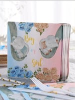 طقم الفيل لحفل كشف جنس الجنين