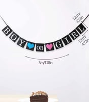 لافتة سوداء boy or girl