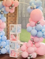 بالونات تنسيق لحفل كشف جنس الجنين