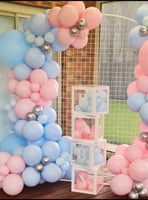بالونات تنسيق لحفل كشف جنس الجنين