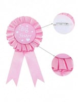 وشاح وبروش للأخت