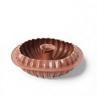 قالب كيك دائري بفتحة وسط – تصميم مموج لصناعة الكيك...