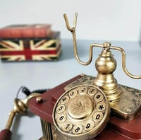 هاتف "أنتيك" ملكي بتصميم فيكتوري فاخر19x25سم