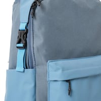 مجموعة شنطة ظهر مدرسية 4 في 1 بتصميم مميز لون رماد...