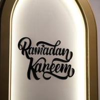 ديكور رمضاني مضيء - قنطرة ومجسم مسجد