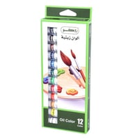 أقلام تلوين زيتية من روكو - 12 لون
