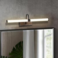 اضاءة جداريه مفرد ب3 اضاءات متغيرة لون اسود