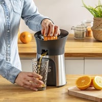 عصارة برتقال من مولينكس بقوة 100 واط لون فضي واسود...