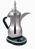 دلة العرب صانعة القهوة العربية الكهربائية باللون ا...