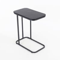 طاولة خدمة جانبية خشب بقاعدة حديد بتصميم مميز بالل...