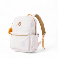 مجموعة شنطة ظهر مدرسية تولي 4 في 1 بتصميم قلوب لون...