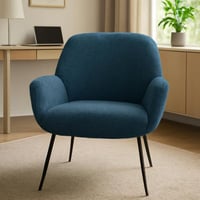 كرسي أنيق ومريح بتصميم مميز لون ازرق