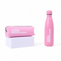 مجموعة شنطة ظهر مدرسية تولي 3 في 1 بتصميم عصري لون...