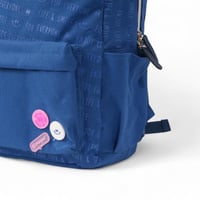 مجموعة شنطة ظهر مدرسية 4 في 1 بتصميم مميز لون ازرق