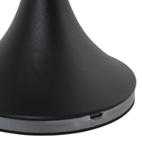 اباجورة طاولة تعمل باللمس لون اسود – 3 الوان اضاءه