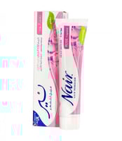 كريم لازالة الشعر بعطر الورد من نير - 110 مل